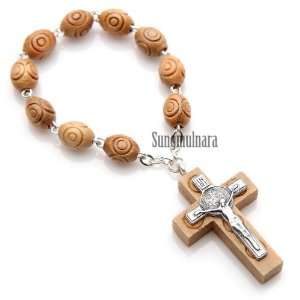  Olive Wood Single Decade Rosary [] Arts 