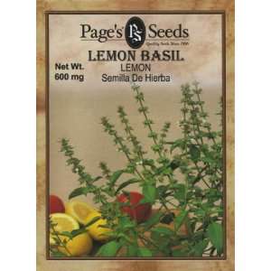  Basil, Lemon Patio, Lawn & Garden