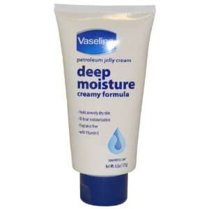  Vaseline Petroleum Jelly Deep Moisture, 4.5 Ounce (Pack of 