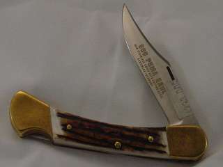 PUMA 922 EARL LOCKBACK KNIFE 1980S VINTAGE 3 INCH BLADE STAG  