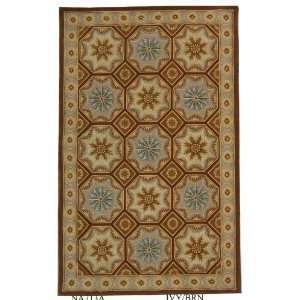  Safavieh Naples NA513A Ivory and Brown Traditional 26 x 