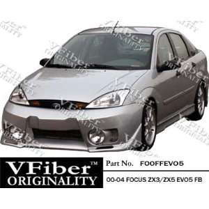  Ford Focus ZX3/ZX5 00 04 4dr VFiber FRP EVO5 1pc Front 