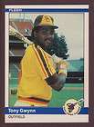 Tony Gwynn Padres 1984 Fleer 301  