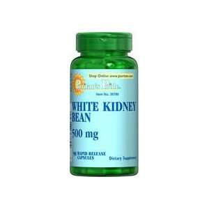  White Kidney Bean 500 mg 90 Capsules Health & Personal 
