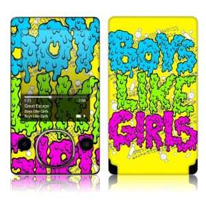  Zune  80GB  Boys Like Girls  Slime Skin  Players & Accessories