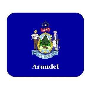  US State Flag   Arundel, Maine (ME) Mouse Pad Everything 