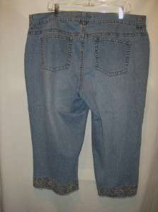 Avenue womens capri jeans that are size 18   the waist is 41, the 