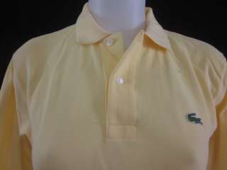   yellow long sleeve polo shirt size 2 this fabulous shirt has a fold