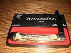 WINCHESTER COLLECTOR KNIFE W 15 1950 STAG, RIFLE SHIELD, LIMITED, made 