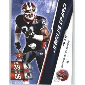  XL NFL Football Trading Card # 43 Jairus Byrd   Buffalo Bills 