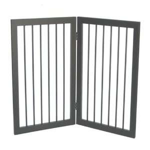  Mission Style Two Panel Freestanding Dog Gate Baby