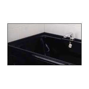   Black Town Square 60 Whirlpool Tub with Center Drain from the Town