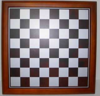 Wood Chess or Checker Board New In Box #4959  