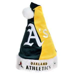   Oakland Athletics Colorblock Santa Hat 