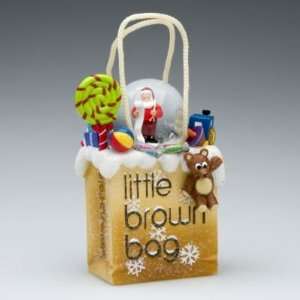   Little Brown Bag Shopper  Santa Bag Mini 