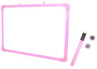 Magnetic Dry Erase White Board (+Pen+2 Button) for kids  