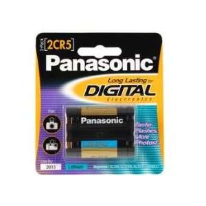  8 x 2CR5 Panasonic Photo Lithium Batteries