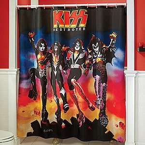  KISS Destroyer Shower Curtain