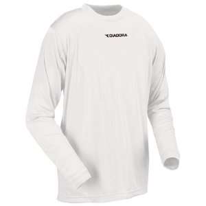  Diadora Sfida LS Soccer T shirt (White)