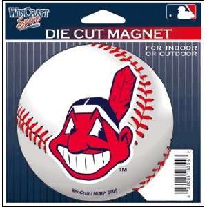  MLB Cleveland Indians Die Cut Magnet