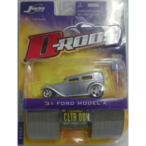   rods Wave 1 1931 Ford Model a No#004 in Color Silver 