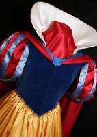 EXQUISITE Adult SNOW WHITE Gown/Cape/Bow COSTUME Cust  