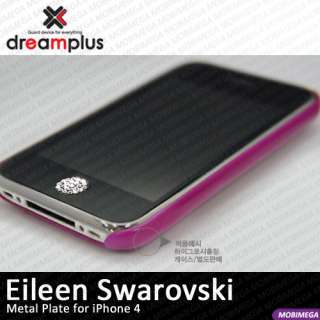 Dreamplus Swarovski iPhone 4 Logo Button Metal Sticker  