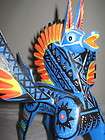 blue pegasus horse alebrije oaxac an mexican folk art oaxaca