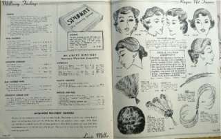   MILLINERY Brochures~Louie Miller School Catalogue+Price List~PIX~HATS