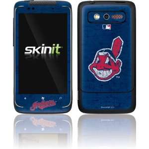  Cleveland Indians   Solid Distressed skin for HTC Trophy 