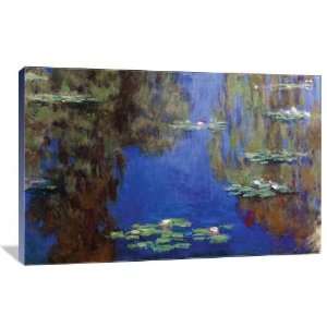  Monet   Water Lilies   Gallery Wrapped Canvas   Museum 