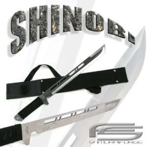  Silvr Stealth Ninja Shinobi Short Sword Machete Bushido 