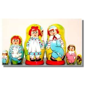  Raggedy Ann And Andy Nesting Dolls 4 
