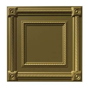  ACP 24 x 24 Coffer Lay In Ceiling Tile   Argent Gold L61 