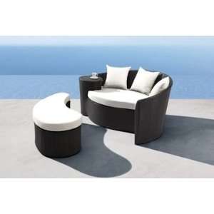  2 PC Curacao Bed and Ottoman Set