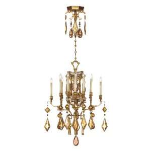   Gems 725140 1 Large 12LT 720w (65H x 27W) Chandelier in Dore Gold