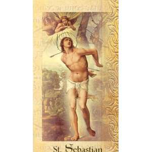  St. Sebastian Biography Card (500 375) (F5 540)