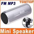Sport Bicycle Bike Mini FM TF  Player Music Speaker Aluminium Alloy 