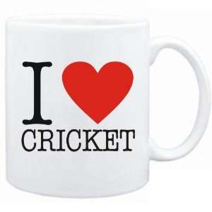  New  I Love Cricket  Classic Mug Sports