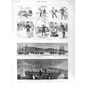   1881 SANDY POINT MAGELLAN SHIP PENGUIN ARMY ALDERSHOT