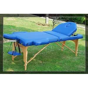   Soozier 3 Foam Massage Table Spa Reiki   Blue