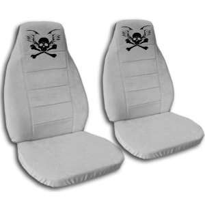  covers with a black Skull for a 2001 to 2003 Ford F 150 Super Crew 