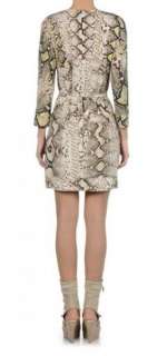   595 Just Cavalli 2012 Snake Skin Print Stretch Wrap Dress XS S M L XL