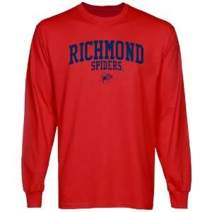   Richmond Spiders Team Arch Long Sleeve T Shirt   Red Sports