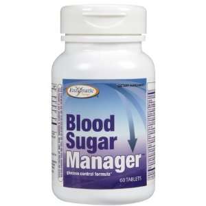 Enzymatic Therapy Blood Sugar Manager Tabs, 60 ct (Quantity of 2)
