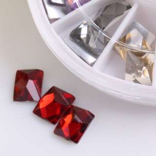   Nail Art Rhinestones Glitter Tips Decoration Manicure Wheel  