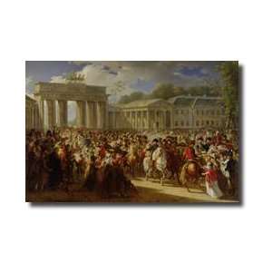   Into Berlin 27th October 1806 1810 Giclee Print