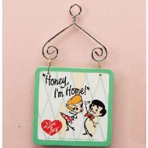  I Love Lucy Im Home Hanging Sign *SALE* Sports 