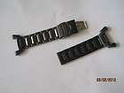   Black Ion Plated Stainless 20mm Push Button Deployment Buckle W/Links
