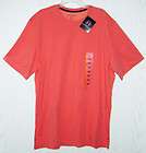NWT MENS HATHAWAY TANGERINE COLOR CREW NECK SIZE MED. SHIRT. #S 1